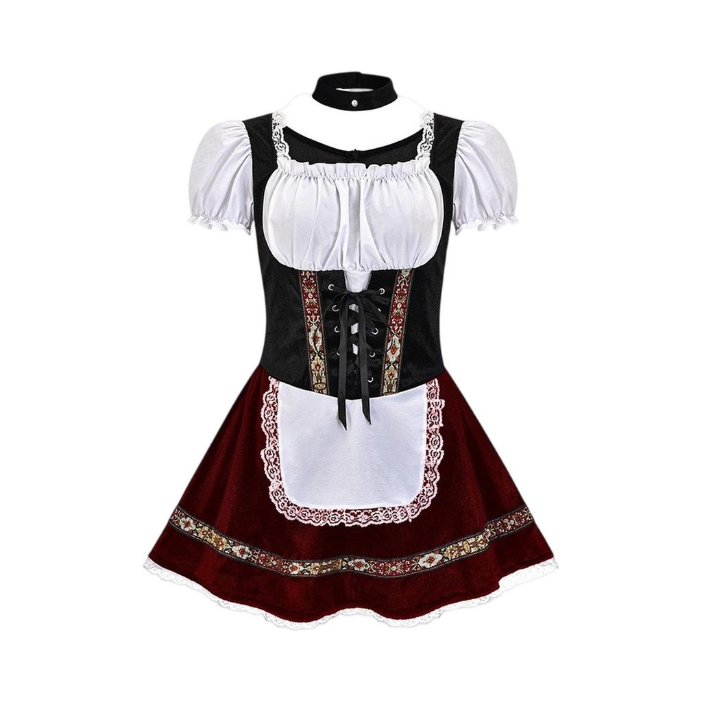 Dress For Women Women's Dress Beer Dress Checkered Dress German Beer Festival Dress