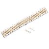 24mm Stainless Steel Watch Strap Replacement Watch Band Strap Accessory for WatchmakerRose Gold