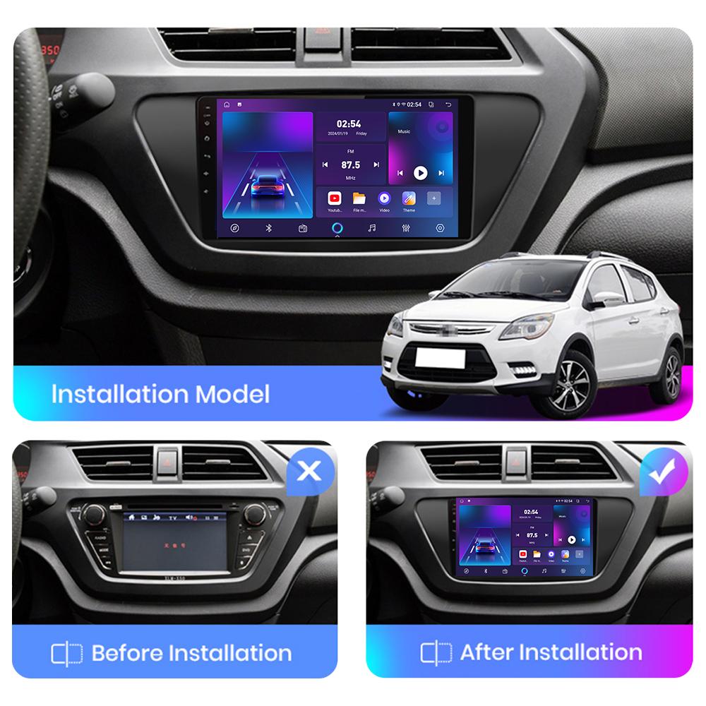 Android Carplay Car Radio For Lifan X50 2015-2019 Multimedia Player Head Unit Stereo GPS Navigation BT WIFI 4+64GB