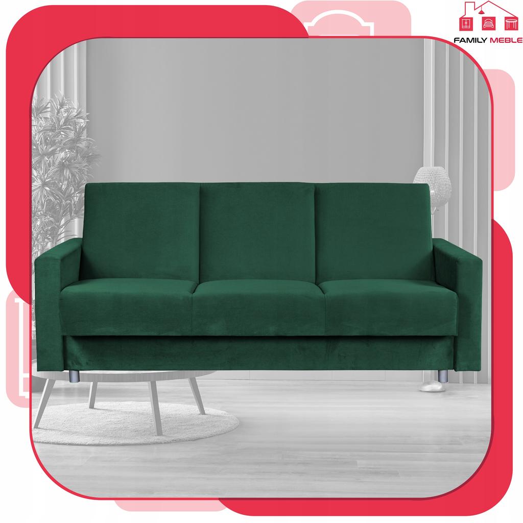 Sofa Sofa Alicja Sofa Bed Bonell Bed Family Furniture Green
