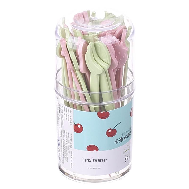 Cartoon Fruit Forks Set