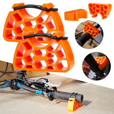 1-3set Bike Handlebar Stand Clip-On Stabilizer for Inverted Parking Stable MTB eBIKE Maintenance Repair Tool for 30~34mm Grips