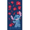 Beach Towel - Stitch - XL - 90 X 170 Cm - 100% Polyester - Ultra-fast Drying