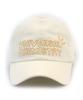 Yunibeosyeolkemiseuteuli Kitch Pigment Washing Ivory Ballcap