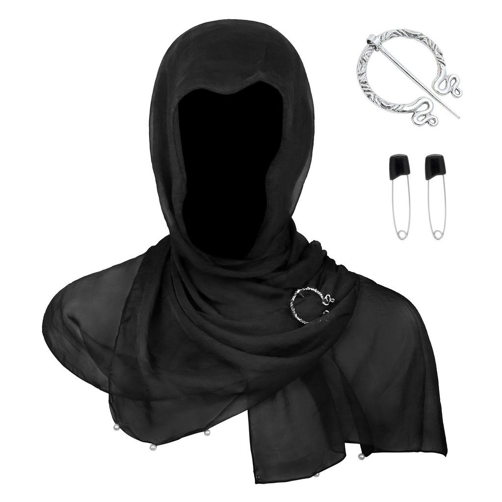 Lightweight Wrap Scarf Translucent Gauze Shawl Draping