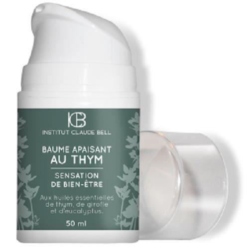 Baume Apaisant au Thym - Sensation de Bien-Être Général - Baume Thym