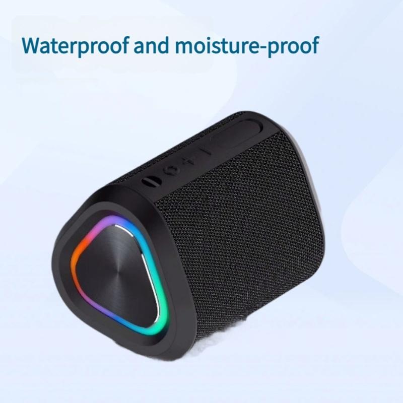 Waterproof Bluetooth-compatible Speaker Portable Mini Wireless Speaker Travel Friendly Music Play Device for Outdoor Indoor Use