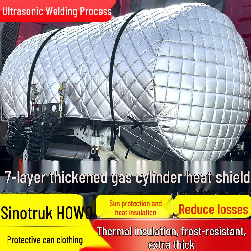 Sinotruk HOWO T5 GT6G T7H TX7-7 Truck Air Tank Heat and Sun Protection Sleeve