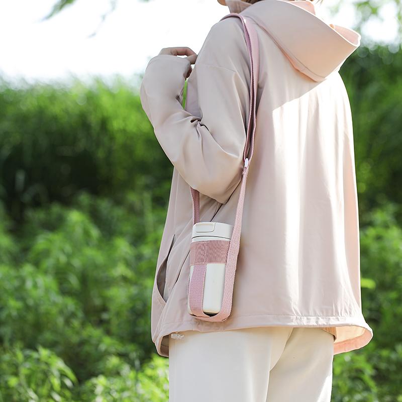 Outdoor Portable Beverage Bottle Strap, Insulation Cup Cover, Crossbody Portable Water Bottle Bag, Canning Cup Protector