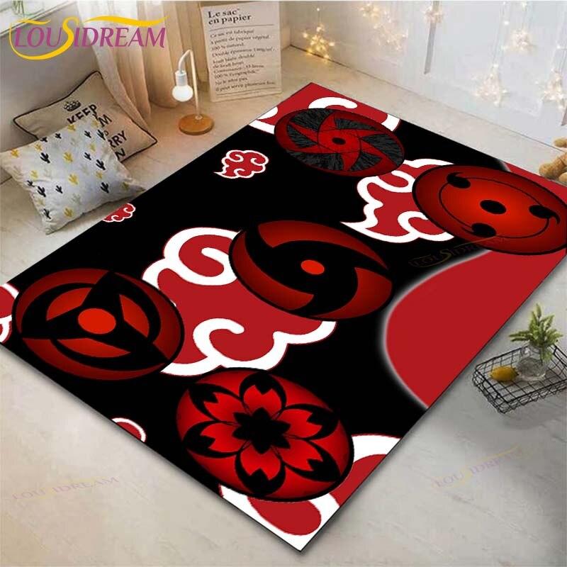 Anime Naruto Carpet Kids Carpets Living Room Tea Table Mats Bedroom Rug Washable Floor Mats Area Mat Horror Rug