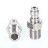 M10x1/ 1/8NPT/ 1/8BSP Außengewinde Schnellkupplungsventile 8mm Gewinde Schnellkupplungsfitting Für Hochdruckpumpen 1-Wege-Ventile