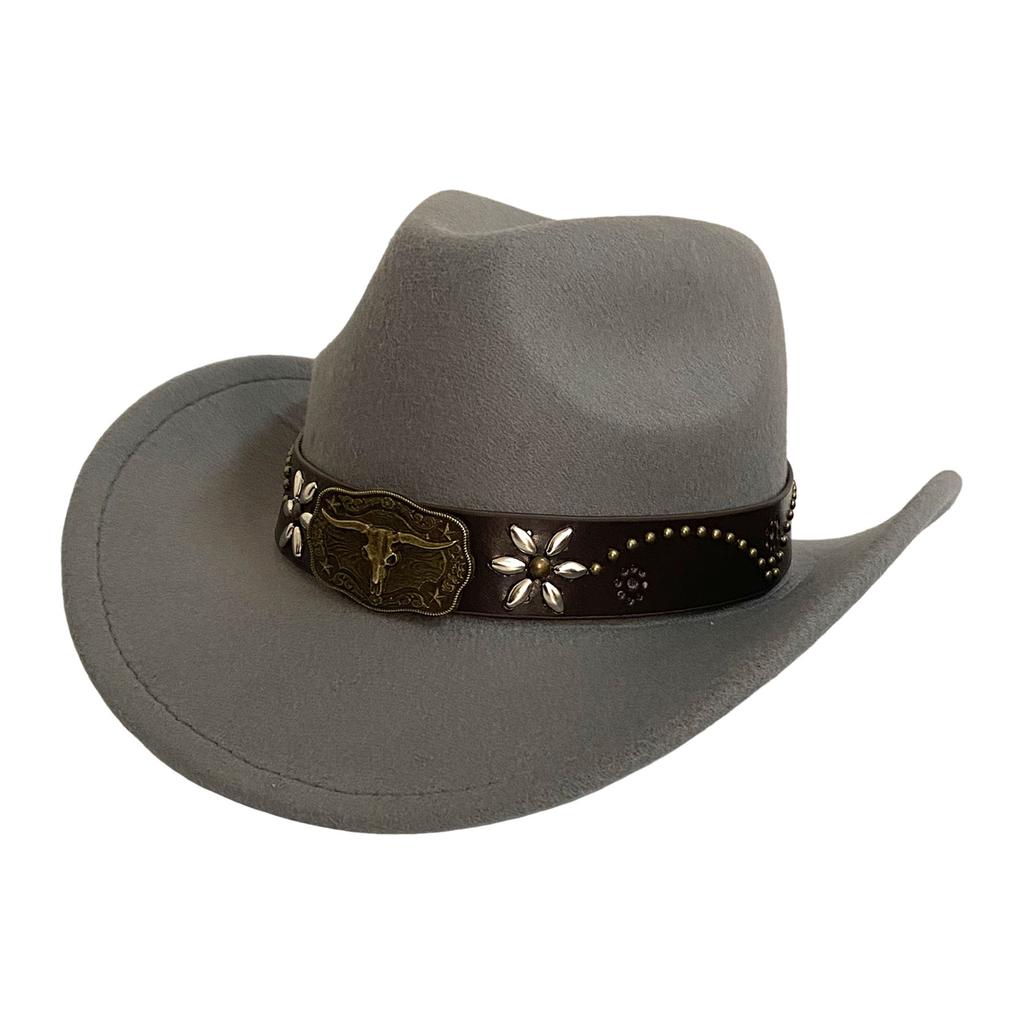 Neuer Cowboyhut im Westernstil für Männer und Frauen Retro breitkrempiger Gentlemanhut Cowgirl Jazzhut Sommer modische Sonnenhüte