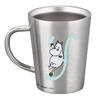 Moomin Stainless Steel Mug Keeps Drinks Hot and 360ml 9cm x 11cm Initial Birthday Novelty Made in - Double-Walled, Cold, Capacity, Approx. Diameter,