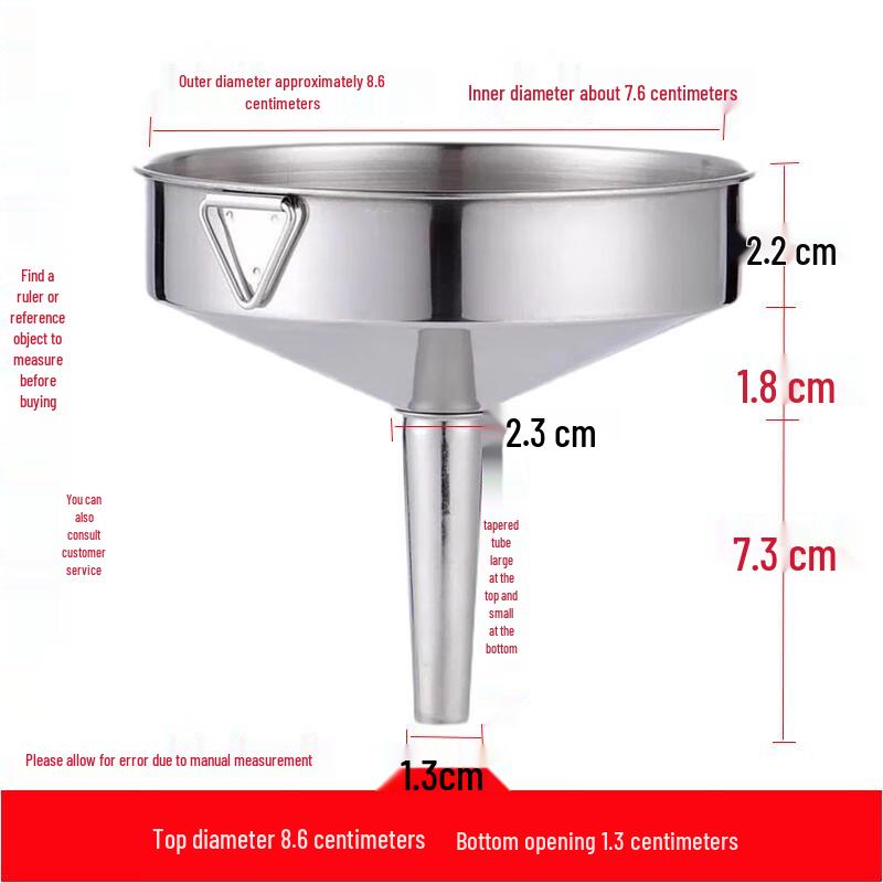 

201 Stainless Steel Industrial Filling Funnel