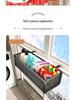 Adjustable Dormitory Bedside Hanging Storage Basket & Rack