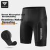 Tasiduizhang Summer Bicycle Riding Shorts for Men And Women, Mountain And Road Bike 3D Shock-Absorbing Padded Shorts Cycling Wear, Black, M