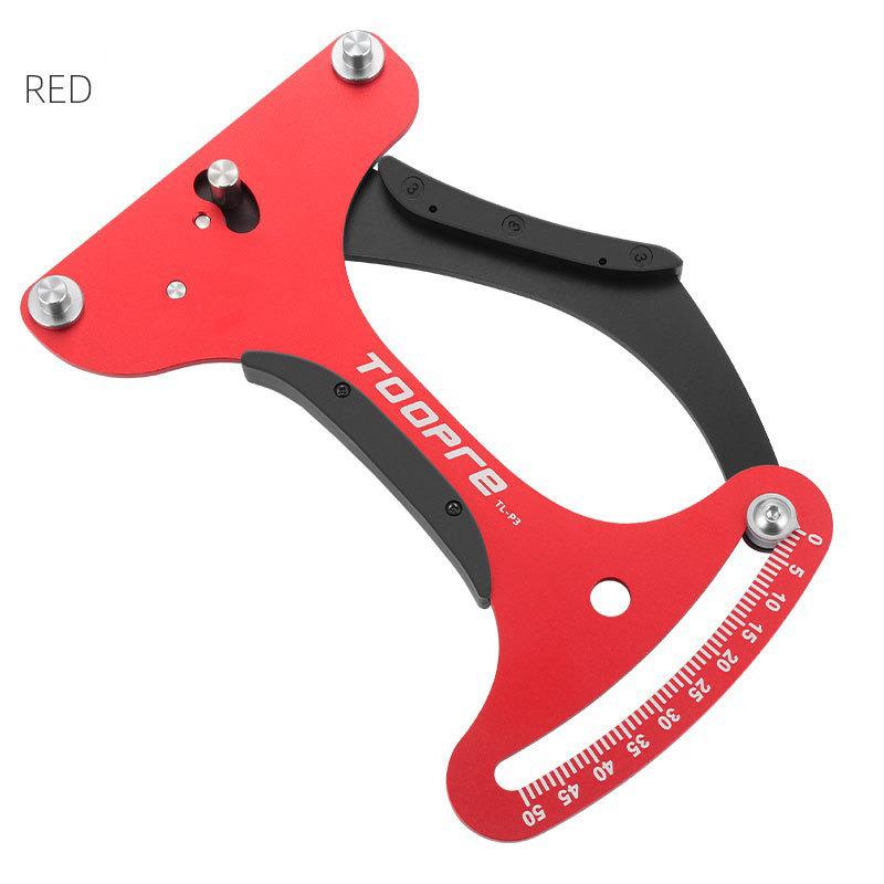 Bicycle Spoke Tension Meter For MTB Road Bike Wheel Spokes Checker Aluminum Alloy Cycling Repair Correction Tool Accessories