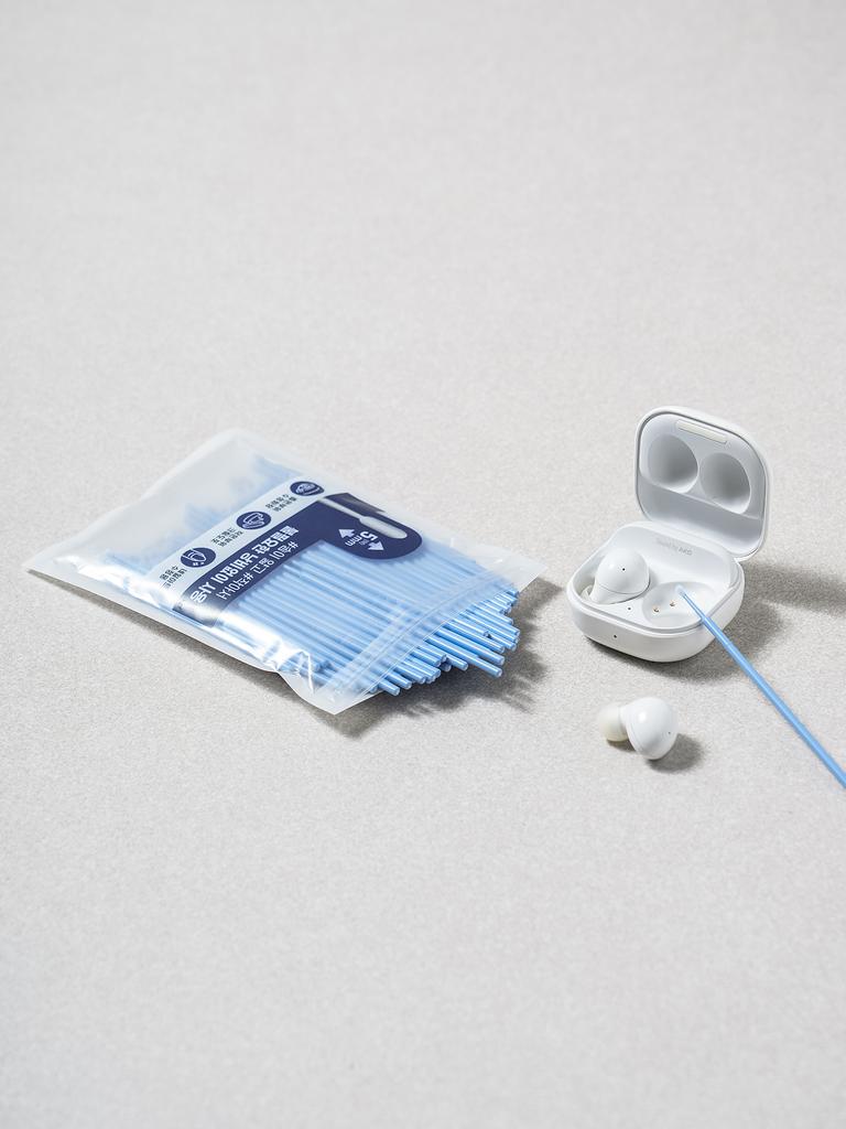 Disposable Makeup Corrector Swabs - Short Type, 100 Count