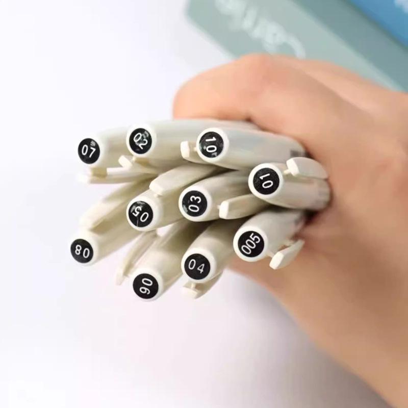 Penna a punta fine Simbalion Leone per Arte Studentesca, Pittura, Design Anime e Disegno a Linee D74