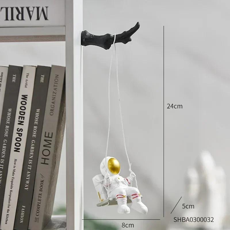 Klassische Astronautenstatue Wanddekoration Zum Aufhängen an der Wand Dekoration Kühlschrank Schlafzimmer Zuhause Wohnzimmer Ästhetische Zimmerdekoration