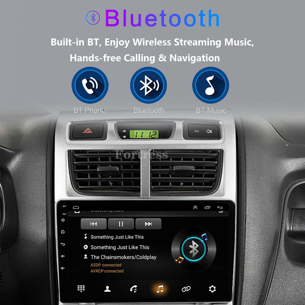 Fortress  Android 10 Car Radio For Kia Sportage 2 2004 2005 2006 2007-2010 Android Auto Multimedia Player Stereo BT 2din DVD HU