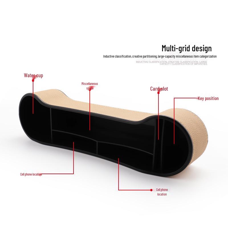 Multifunctional Car Seat Gap Organizer and Storage Box