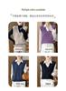 2026 Spring Women's College Style V-Neck Wool Knit Cropped Vest 