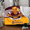 1pc Football Team (19) Blanket, Gift, for Men and Women, Soft Blanket, Good for Sofa Bed Couch Travel, Lightweight Flannel Blanket