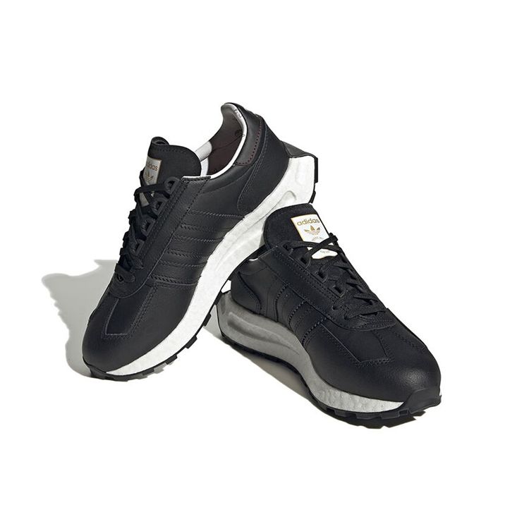 Adidas Retropy E5 Black Gold Metallic Women Sneakers Core-Black HQ4391