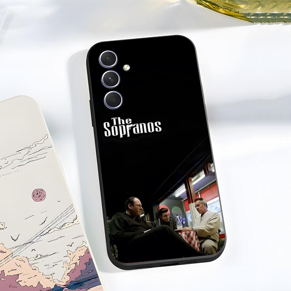 T-The S-Sopranos Phone Case For Samsung A56 A36 A26 A16 A15 A25 A35 A55 A14 A34 A24 A54 Black Soft Shell
