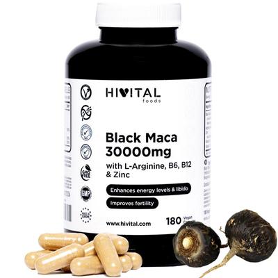 Black Maca 30000 Mg | 180 Vegan Capsules