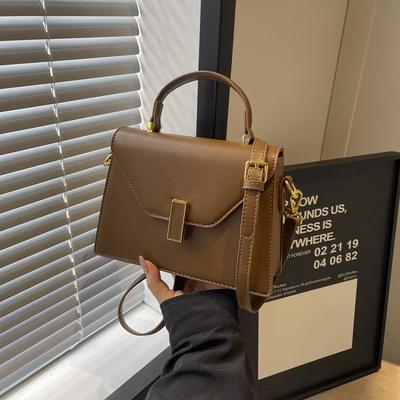 Bag Women's New Messenger Bag Autumn Versatile Shoulder Portable Small Square Bag Work Small Bag