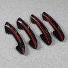 for Mercedes-Benz New GLC GLC300 X254 2023 2024 2025 Door Handle Cover Trims with Smart Keyhole (Carbon Fiber Pattern)
