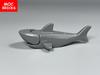 MOC Bricks Pirate Shark Caribbean Ocean Animal 13cm 8cm Assembled Educational Building Blocks DIY Kids Toys Gifts