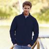 FRUIT OF THE LOOM Moletom masculino premium 70/30 com zíper e gola