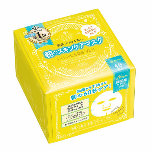 

KOSE Clear Turn Princess Veil Утренняя маска для ухода за кожей лица 46 листов (х 1)