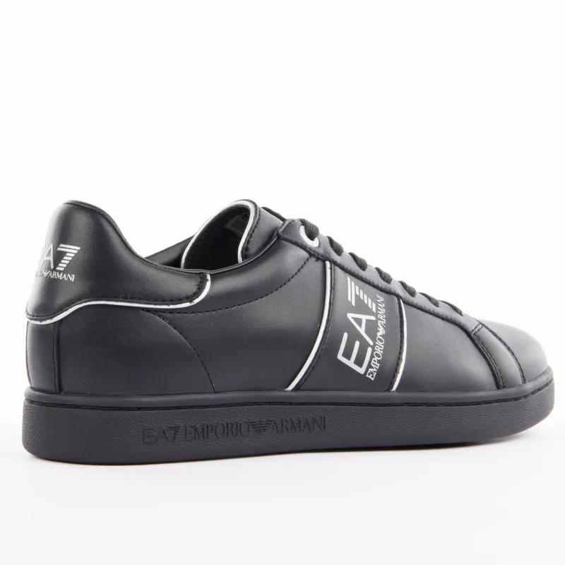 Ea7 Heritage sneakers leather Black