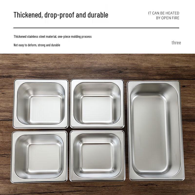 Stainless Steel Buffet Condiment Serving Station