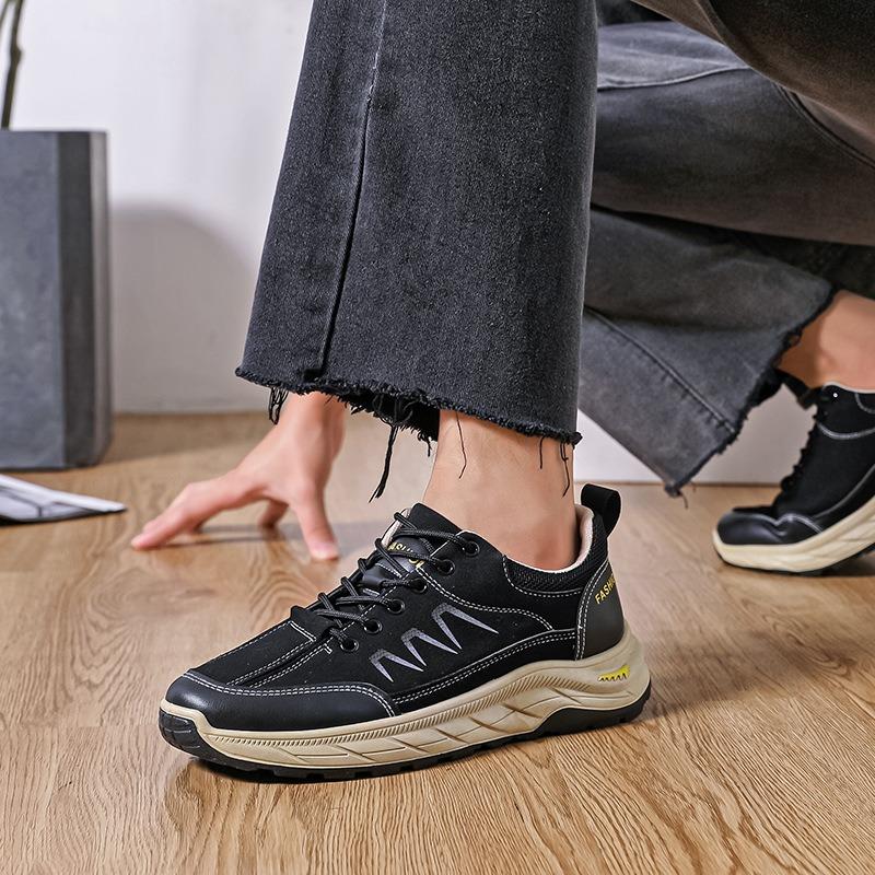 New men's shoes autumn new sports and leisure shoes men's trend versatile lightweight soft-soled shoes men's