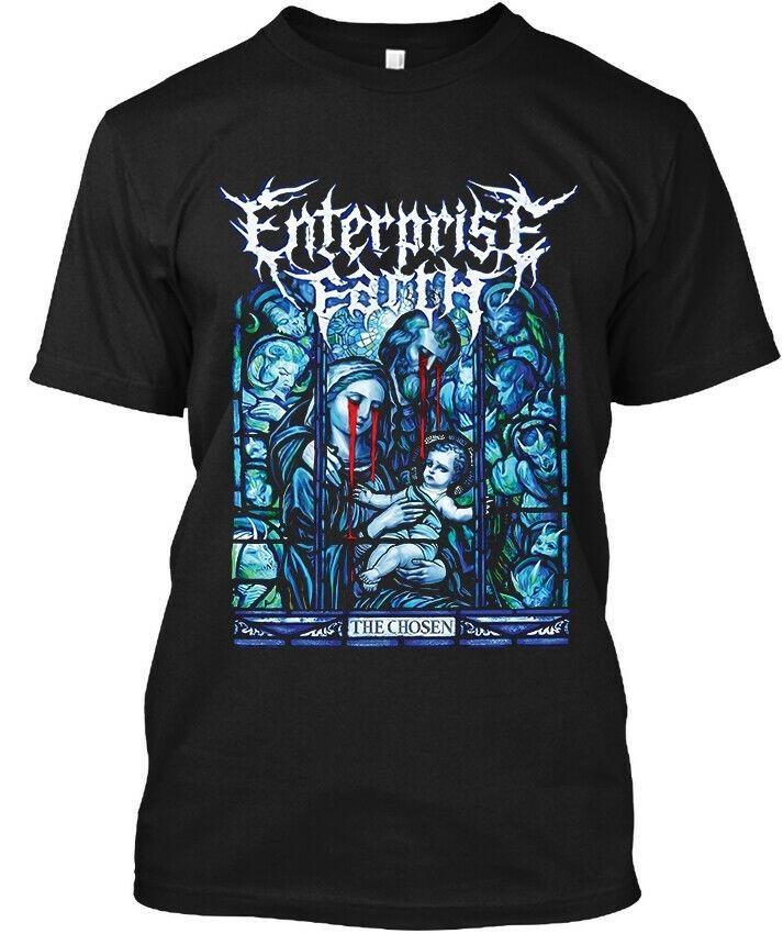 Limited New List Enterprise Earth The Chosen American Death Music T-Shirt S-4XL