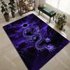 1PC Purple Dragon Clouds Carpet for Living Room Bedroom Sofa Home Decor Rus Non-slip Floor Mat Luxury Gift Multiple Sizes