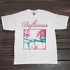 Deftones Lollapalooza Chile Unisex White T-shirt S-