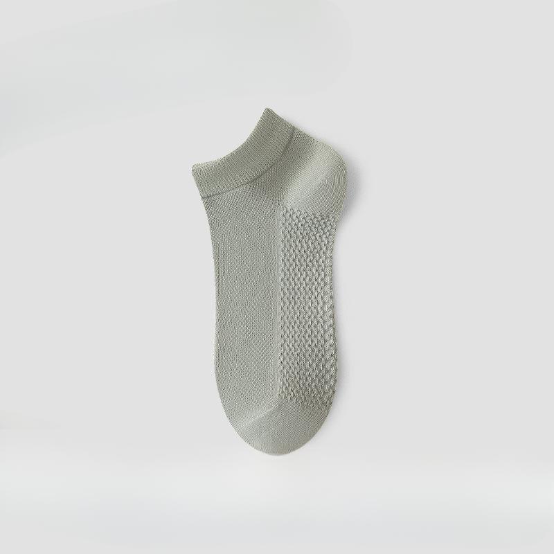 Men's Thin Summer Deodorant Sweat Absorbent Mesh Socks
