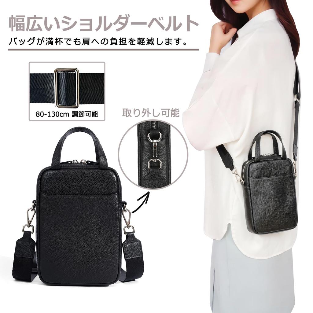 Shoulder Genuine Crossbody Shoulder Smartphone Smartphone Shoulder Large Soft [imeetu] Bag, Leather, Women's, 2-way, Bag, Handbag, Crossbody, Bag,