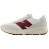 370 Sea Salt Classic Crimson Men Sneakers White U370CB