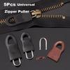 5/8Pcs Removable Detachable Zipper Puller Craft Zipper Head Repair Kits  Backpack Clothes Jackets