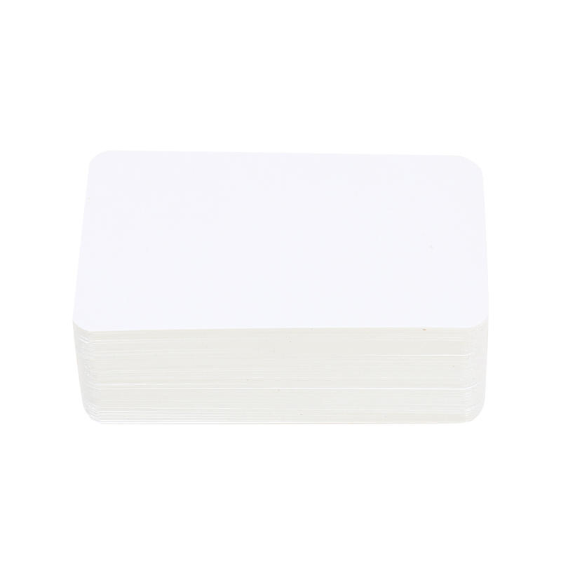 100pcs Color Kraft Paper Card Retro Double Sided Word Card DIY Postcard Gift Greeting Invitation Card Note Message Card