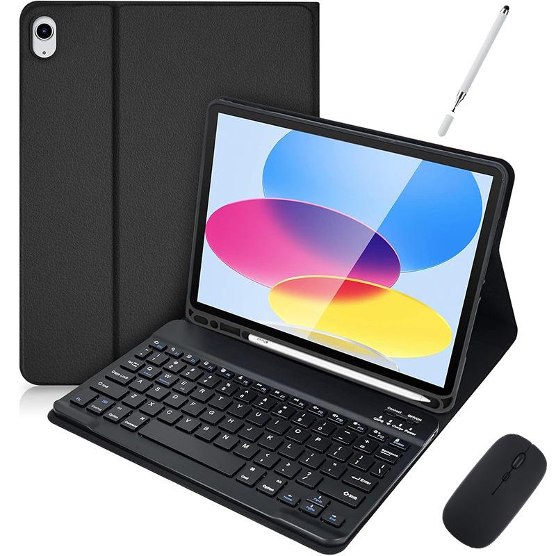 Compatible 10th Gen iPad A16 10.9" Magnetic Detachable Bluetooth Keyboard Case
