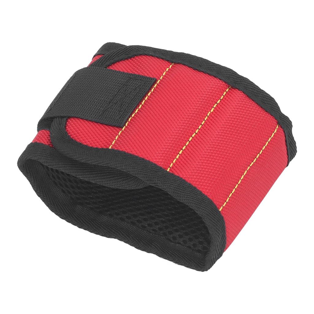 Magnetic Wristband Screw Tool Holder Organizer Storage Bracelet 5 Grids 15 Strong Magnets Tough
