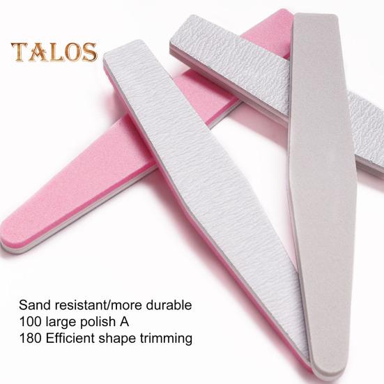 2 Pcs Nail Buffers Thick Pedicure No Harm Versatile Emery Boards Nail Files Nail Salon Stuff